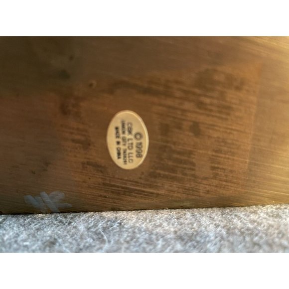 Beautiful Gold Colored Elephant hold 3 candles CBK LTD  1998 #447 - Picture 5 of 5